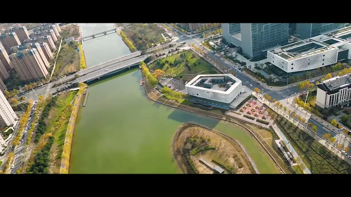 鄭州鄭東新區的運河兩岸 - 天天要聞