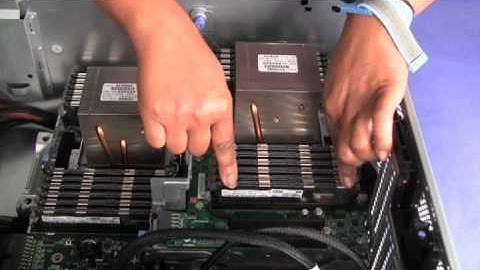 IBM System X 3500 M4 Install Dimm