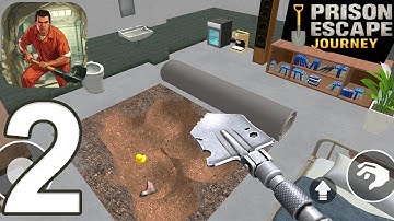 Prison Escape Journey Gameplay Walkthrough Part 2 - Day 2 (iOS, Android)