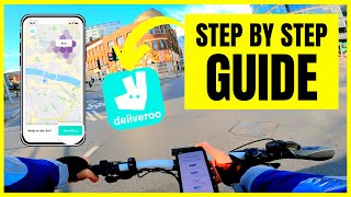 How to DELIVER your FIRST Deliveroo order! Beginner App Tutorial screenshot 4