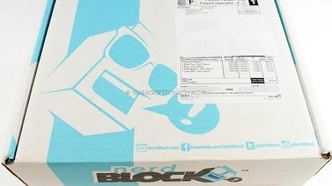 Nerd Block Classic February 2016 Unboxing + Coupons