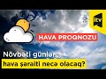 Növbəti günlər hava şəraiti necə olacaq?