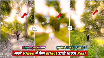 Vn app video editing Tutorial | Blur effect video kaise banaye | slow fast motion video kaise banaye