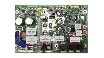 Circuit Boards on a Frymaster JLOV Fryer