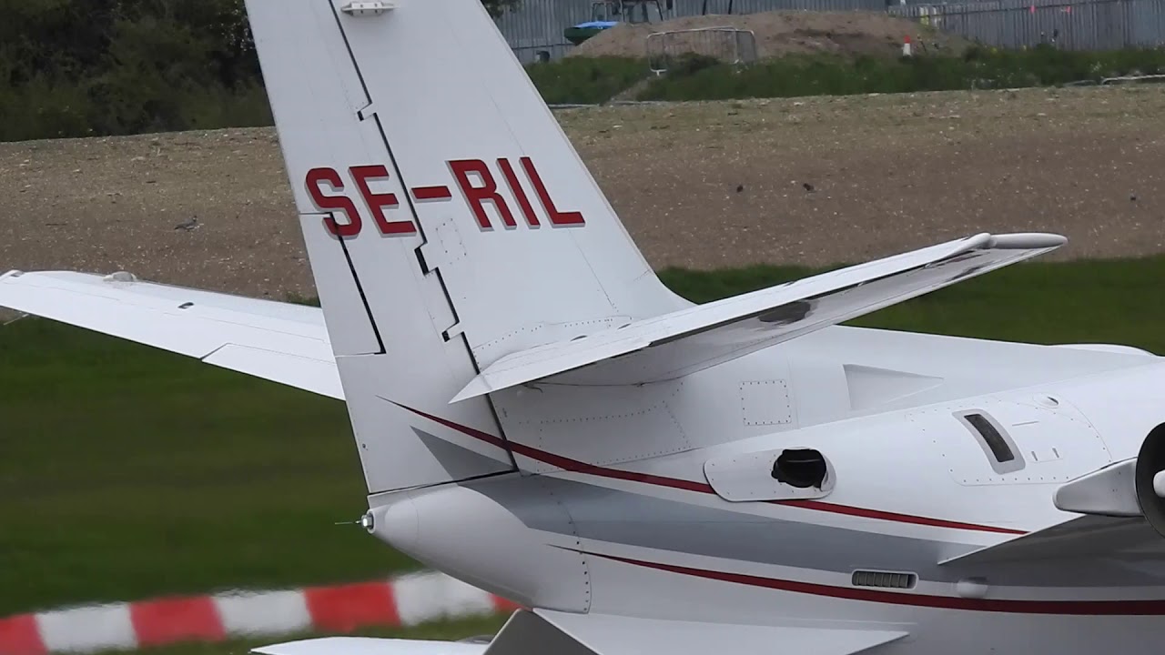 H-Bird Aviation Services Cessna 560 Citation XLS SE-RIL close-up