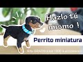 Como hacer un perro miniatura de lana - Needle Felting - con estructura de alambre