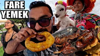 Peru Sokak Yemekleri - Hamster Yi̇yorlar Cusco Pazarı 646