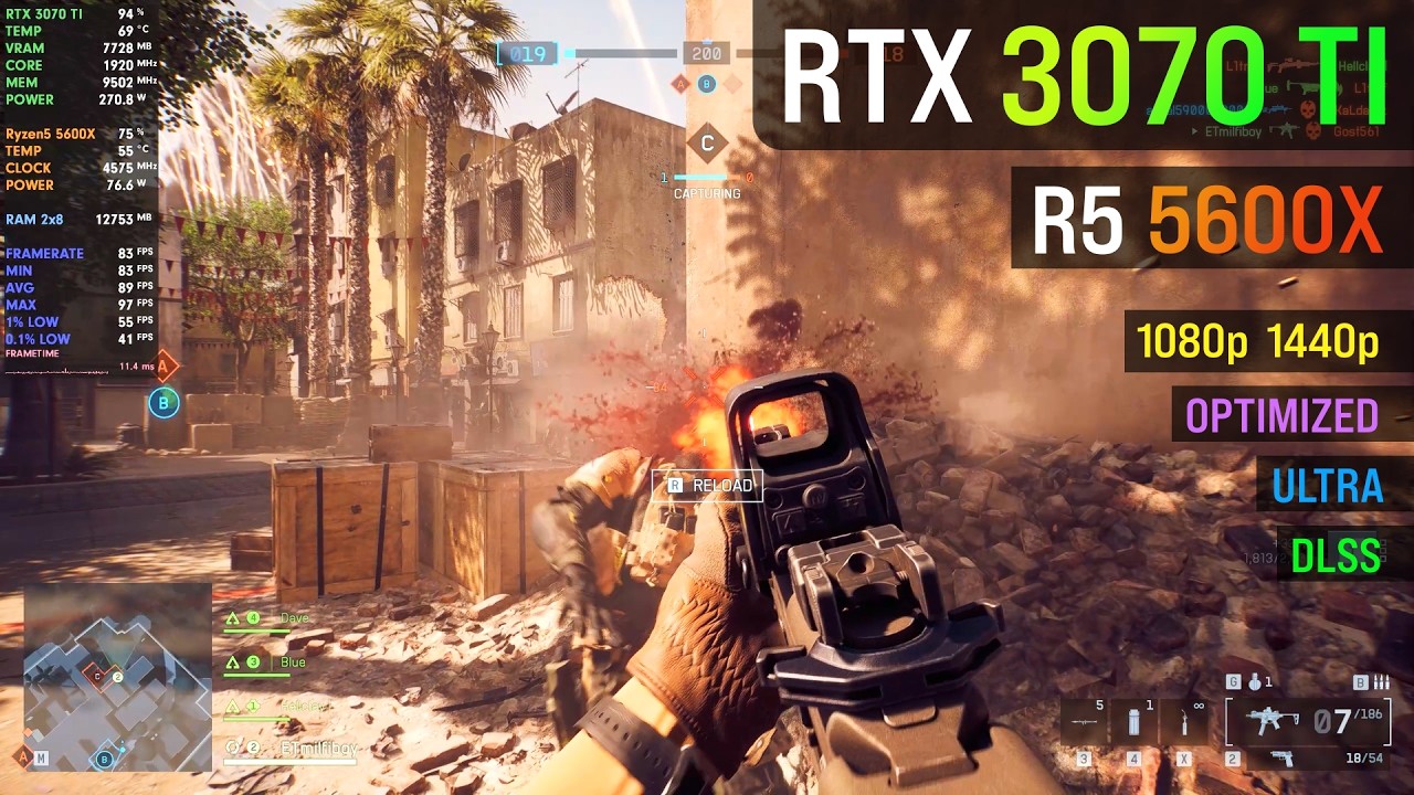 Battlefield 6 (Beta) Max vs Competitive Settings - RTX 3070 TI (feat. R5 5600X)