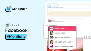 Scheduler App: Facebook Mentions screenshot 1