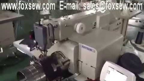 Automatic Curve Visor Pattern Sewing Machine