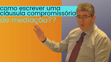 Como se faz uma cláusula?
