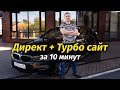 Делаю сайт на Яндекс Турбо + Яндекс Директ за 10 минут