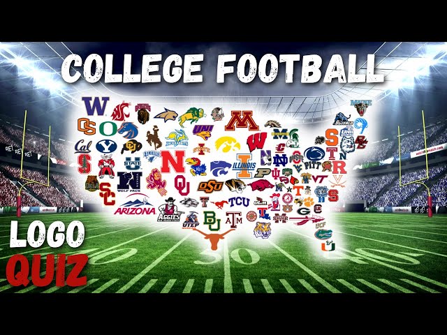 LOGO QUIZ - Can You Guess 35 College Football Logos? 