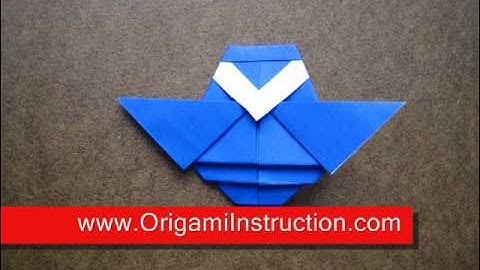 How to Make an Origami Russian Cicada