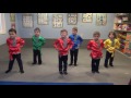 Русский танец в детском саду
