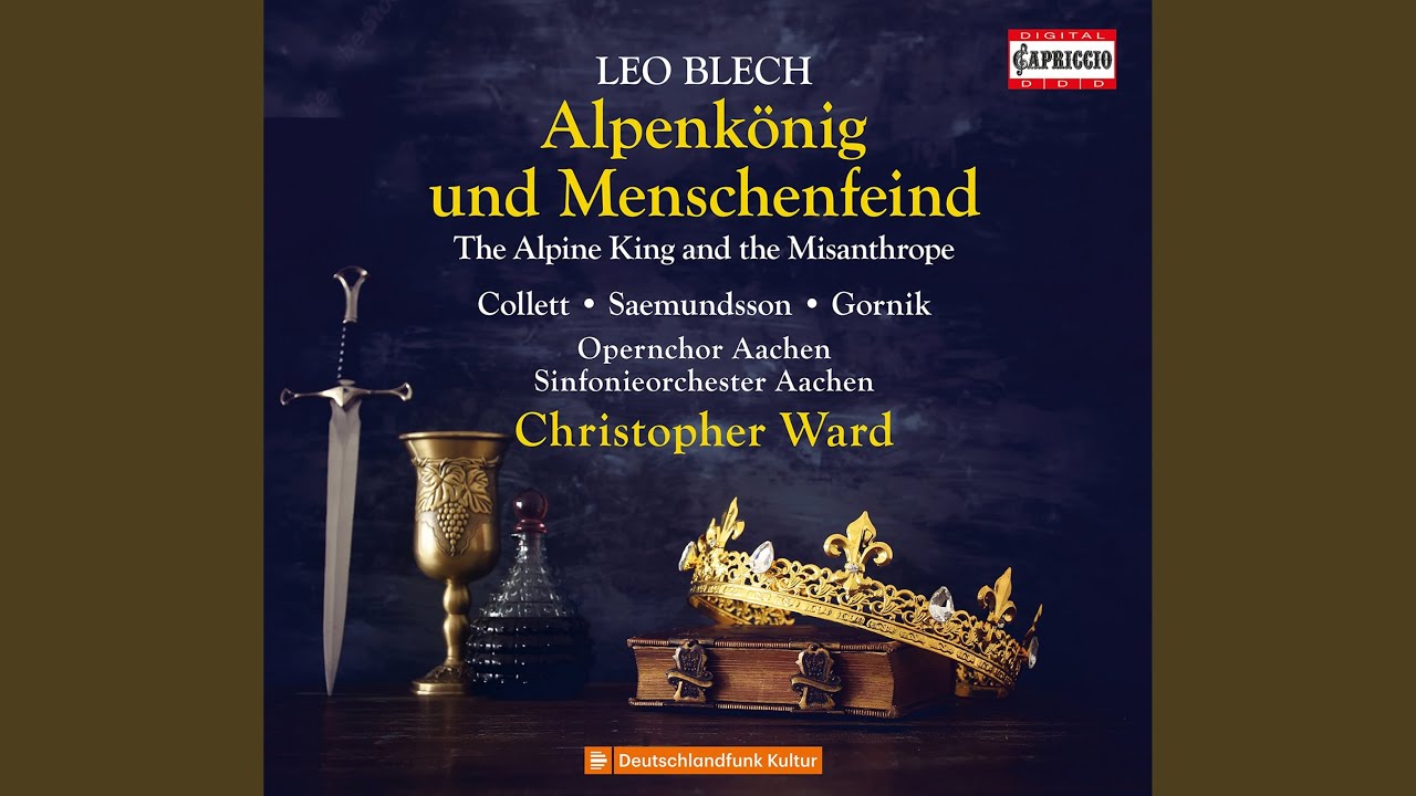 The Alpine King and the Misanthrope, Act II, Scene 3: Sei mir gegrüßt, Stille der Einsamkeit auf YouTube ansehen
