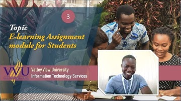 Lesson 3: Assignment Module - Part I