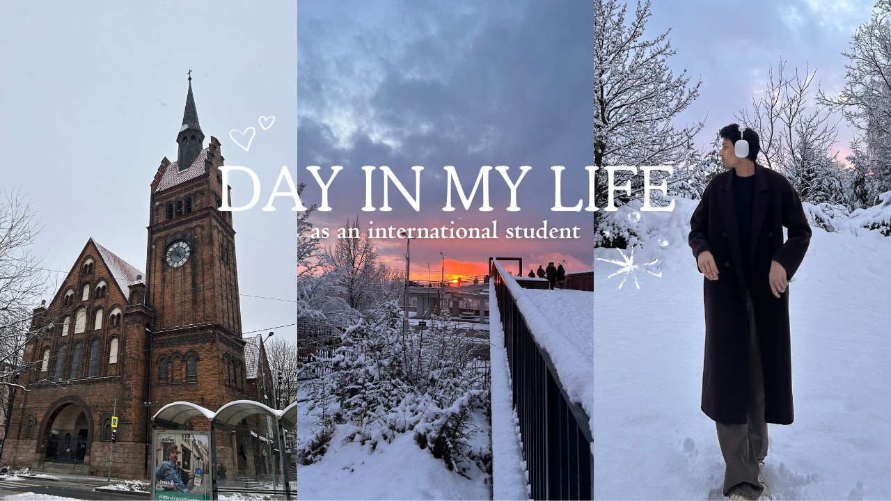 A Productive Day in My Life as an International Student in Europe
