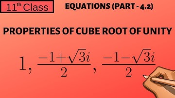 Chapter 3 | Part - 4.2 | Properties of Unity | Exercise 3.3 | 11 Class - 13
