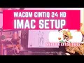 Configuration de limac wacom cintiq 24  outils dartiste webtoon  comment connecter deux moniteurs sur un ordinateur