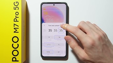 POCO M7 Pro 5G: How to Edit Lock Screen Clock Style