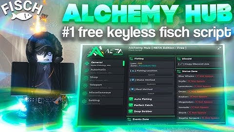 FISCH Script Gui NO KEY with Auto Catch, Auto Sell, All Rods, Infinite Fish, Dupe Spear! (2025)