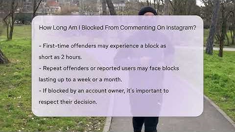How Long Am I Blocked From Commenting On Instagram? - Everyday-Networking