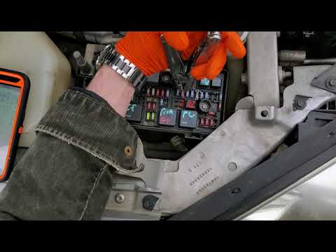 2007 Buick Lucerne Starter Fuses, Starter Relay Location