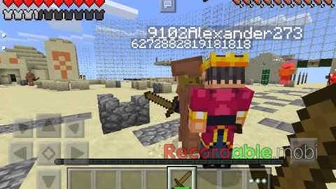 MCPE Server Review PVP Pigraid ep1