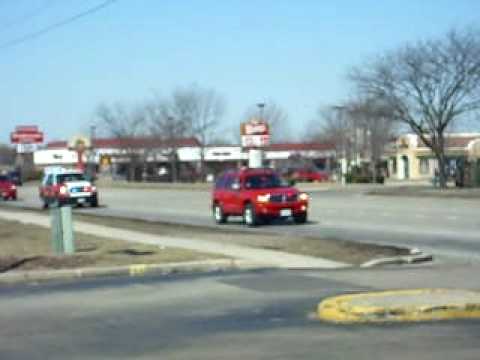 Funeral Escort for Fallen Carol Stream Firefighter.