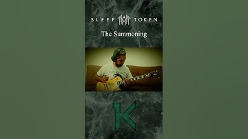 Sleep Token - The Summoning (KRAFTER Guitar Cover PT3) #shorts  #sleeptoken