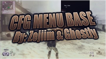 [MW2/1.14/.CFG] Menu Base By: [JustZejiiM-- / GhostlyRebug]