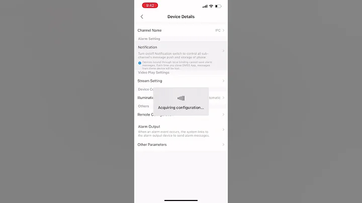 Easy to enable / disable the motion detection / triplewire / intrusion of CCTV on mobile app DMSS