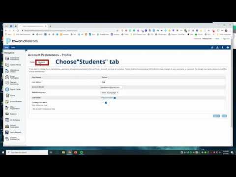 PowerSchool Parent: Adding a Student to an Existing Account
