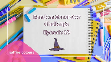 Random Generator Challenge - Aflevering 10 - Een willekeurige generator laten kiezen wat ik kleur