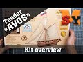 Tender "Avos" Overview. Wooden kit ship model. Master Korabel.