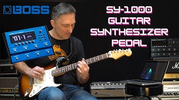 BOSS SY 1000 Guitar Synthesizer Pedal | Demo & Sound Exploration🔥 | 4K