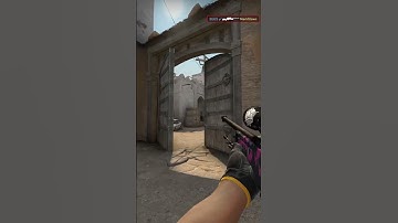 Crazy no scope at the end #gaming #counterstrike #game #csgofans #shorts