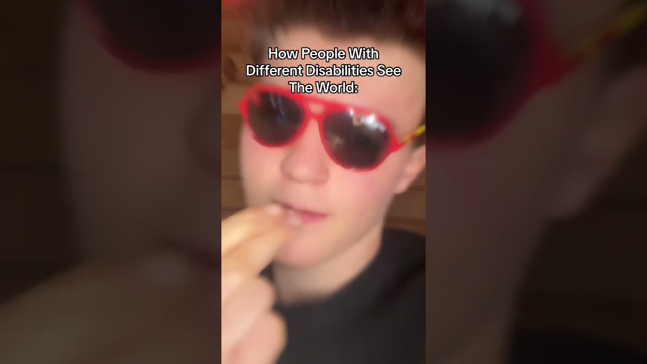How People With Different Disabilities See The World Sageglory Speed Mcqueen1