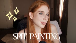 ASMR | Spit Painting You for No Reason 🎨😊