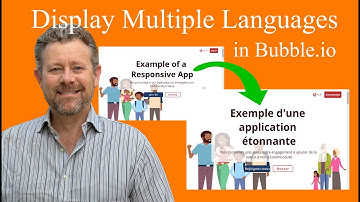 Using Bubble.io to display your site or app in multiple languages