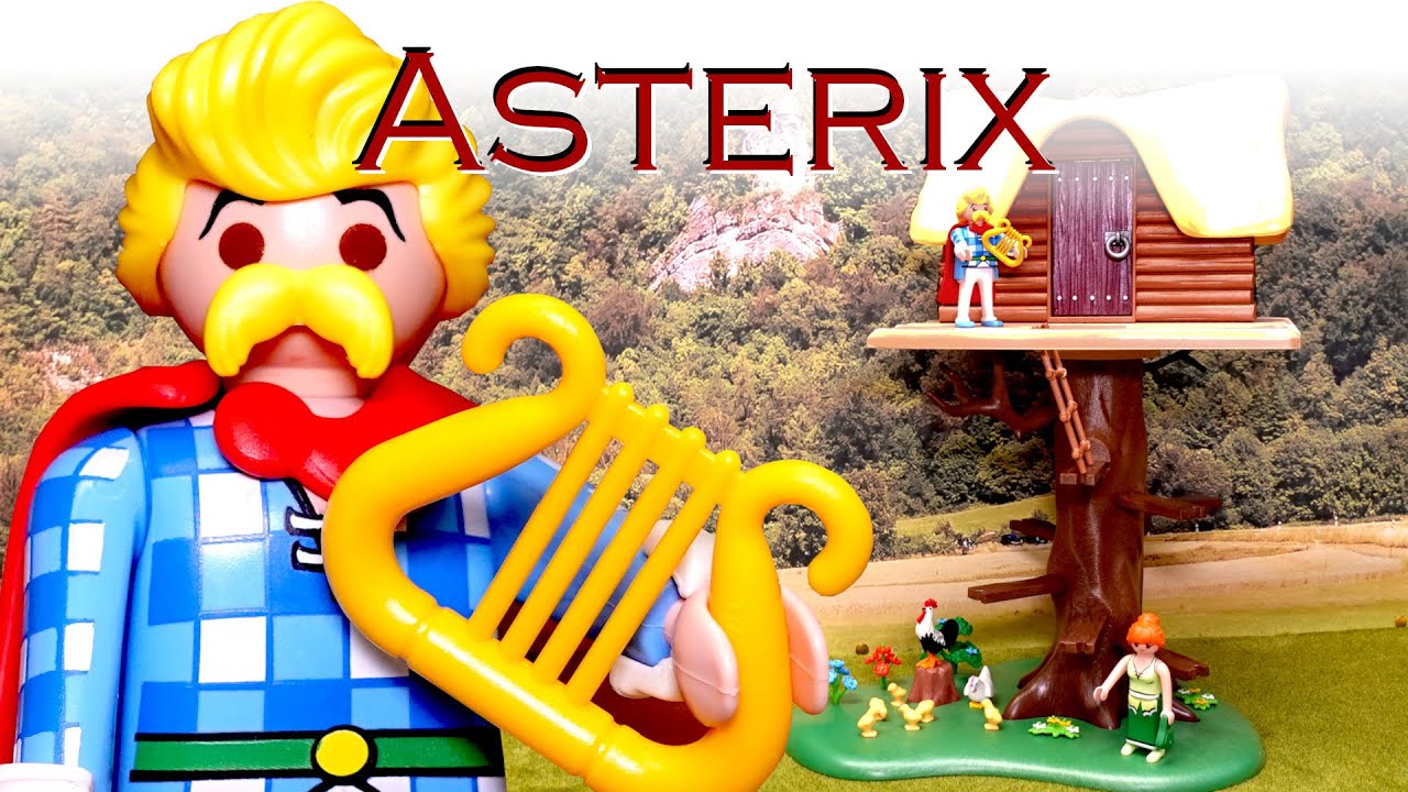 Playmobil Astérix: Asuncetrolx With Tree House Multicolor