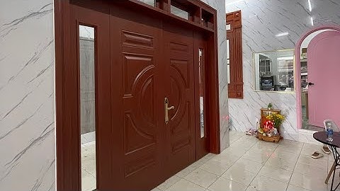 Bàn giao hạng mục cửa thép vân gỗ tại đắk nông - liên hệ: 0813112727 #cuathepvango #cuathep