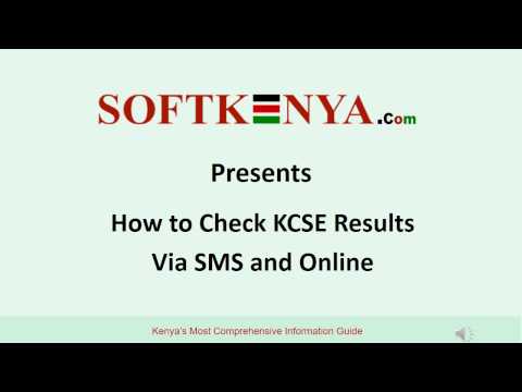 How to Check KCSE Results via SMS and Online