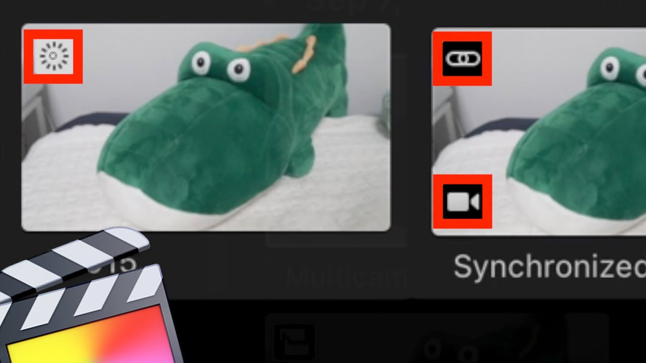 [파이널컷프로] 영상 불러올 때 이런 아이콘이 생기는 이유