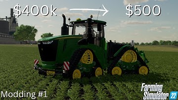 How to change the prices of vehicles in FS22 | Modding tutorial #1