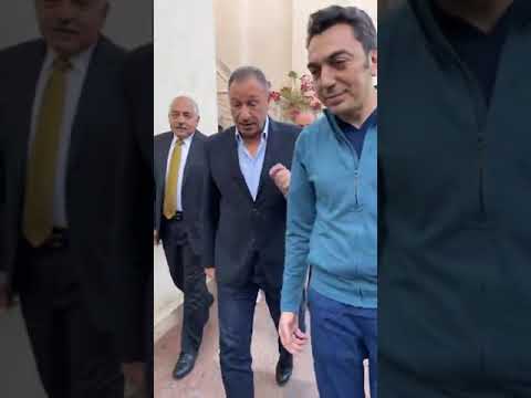وفد النادي الأهلي برئاسة محمود الخطيب يزور مؤسسة مجدي يعقوب للقلب