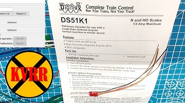 2021-06-16 DCC Turnout with KATO DS51K1 Stationary Decoder