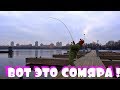 Рыбалка с фидером в центре Киева на Днепре!
