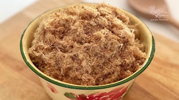 How to make Meat Floss (Pork Floss)  肉丝 /肉松 (猪肉丝）